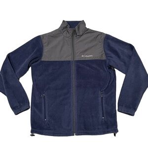Columbia Men’s Blue & Gray Granite Mountain Fleece Jacket